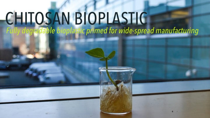 Wetenschappers maken plastic van vervellingen
