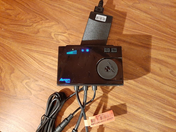De controller van de Maxspect Aeraqua Duo © Zeewaternieuws